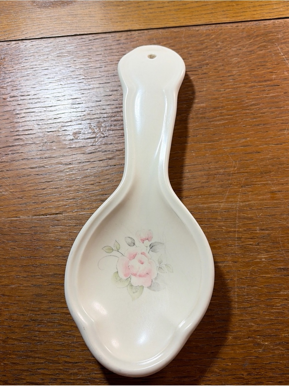 Vintage Pfaltzgraff Tea Rose Spoon Rest Country farmhouse